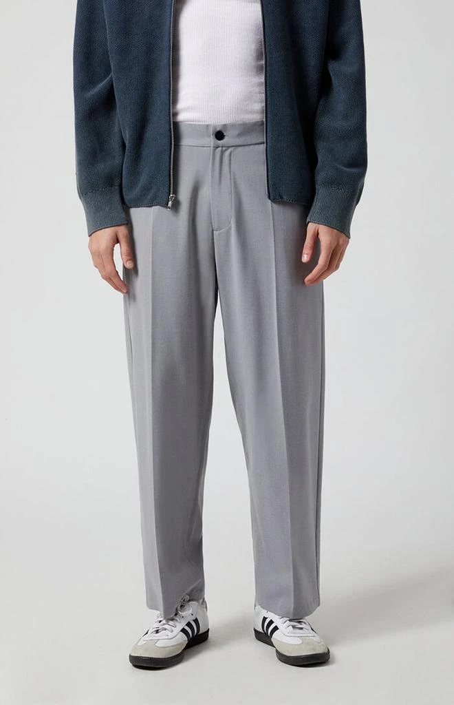 PacSun Gray Baggy Trousers 1