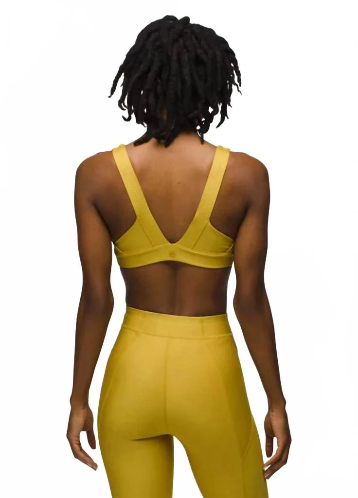 Prana Women
s Sculpt Send Off Sport Bra In Golden Leaf 2