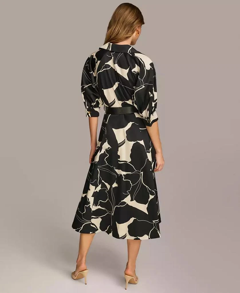 Donna Karan New York Petite Printed Belted Shirtdress 7