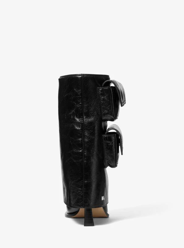 Michael Kors Dakota Leather Cargo Pocket Boot 3