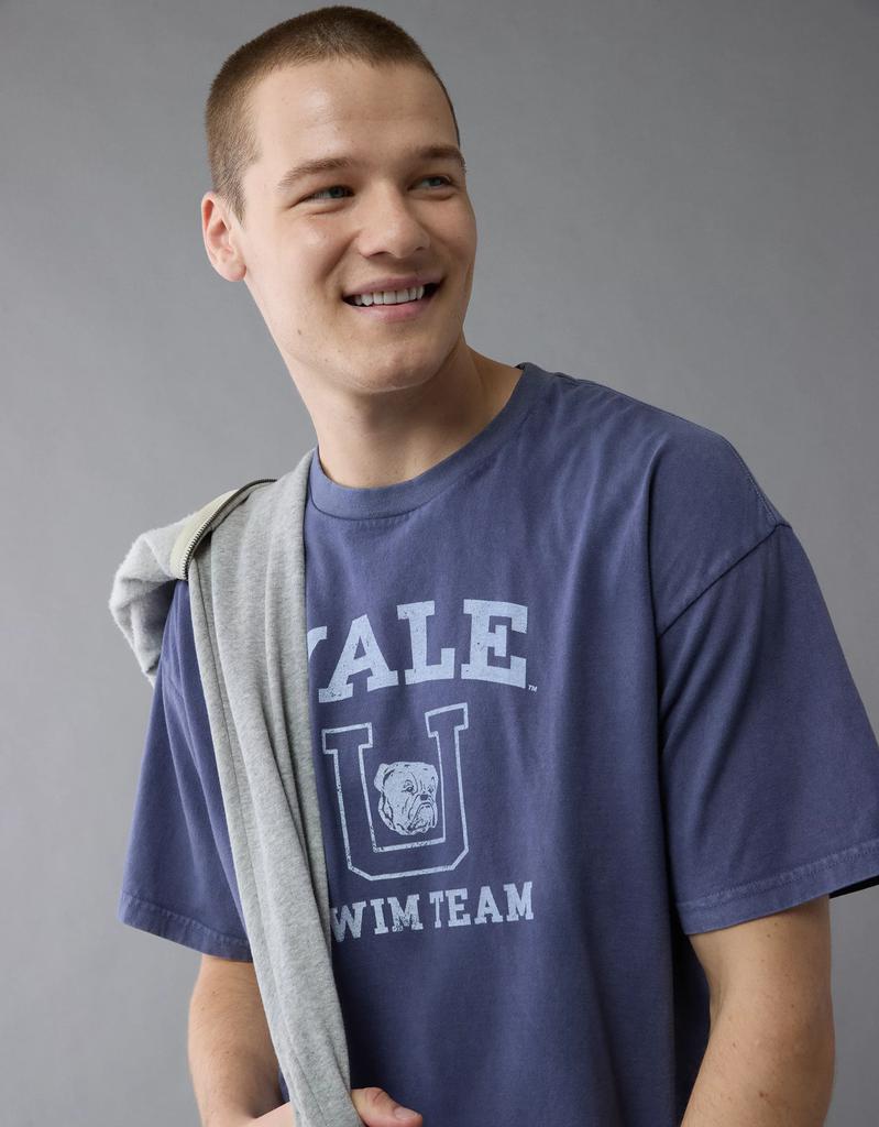 AE AE Boxy Yale Graphic T-Shirt