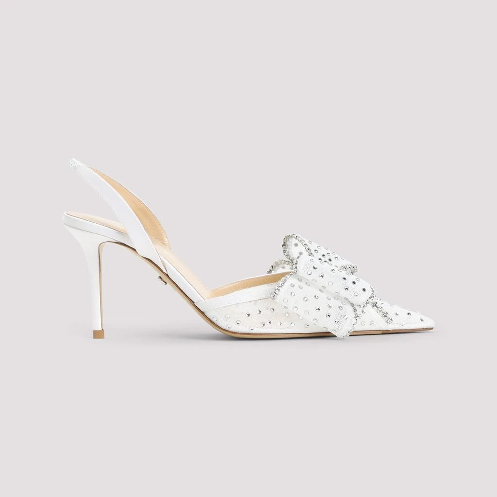 Mach & Mach Le Cadeau Mesh Strass Pumps 3