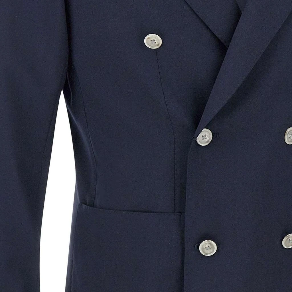 BARBA Barba Double-Breasted Blazer Jacket 3