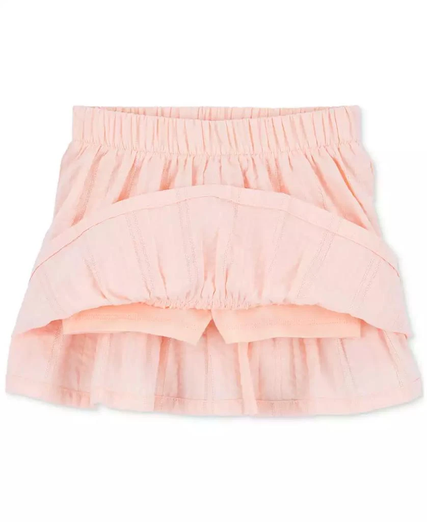 Carter's Toddler Girls Cotton Tiered Skort 2