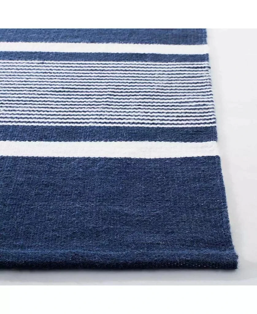 Ralph Lauren Hanover Stripe LRL2461A Navy 5' X 8' Outdoor Area Rug 3