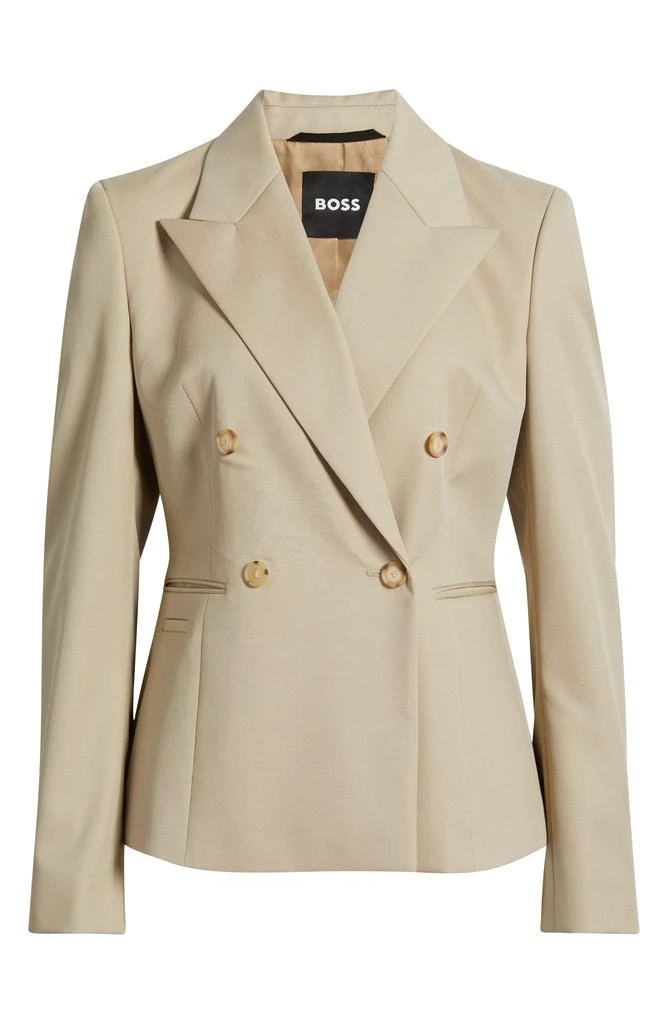 Hugo Boss Jiamia Double Breasted Virgin Wool Blazer 6