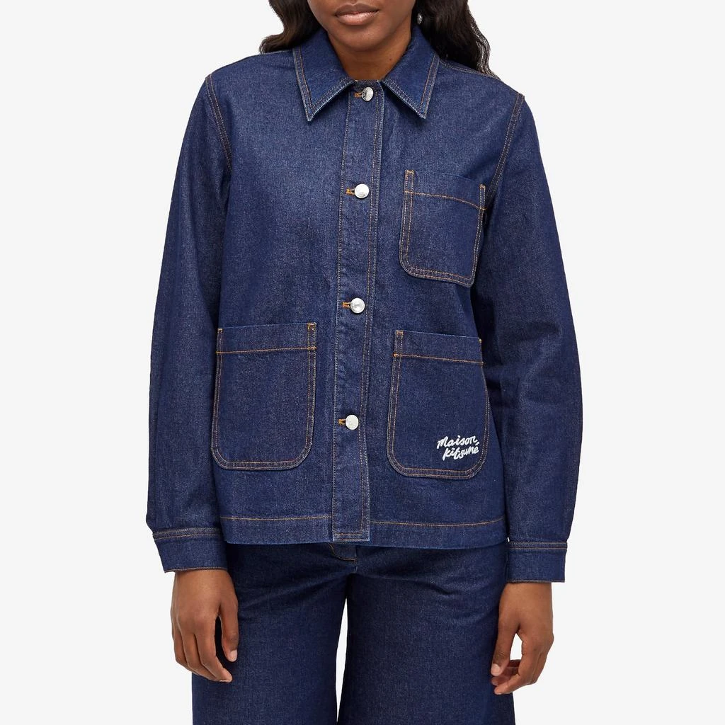 Maison Kitsune Maison Kitsune Workwear Denim Jacket 2