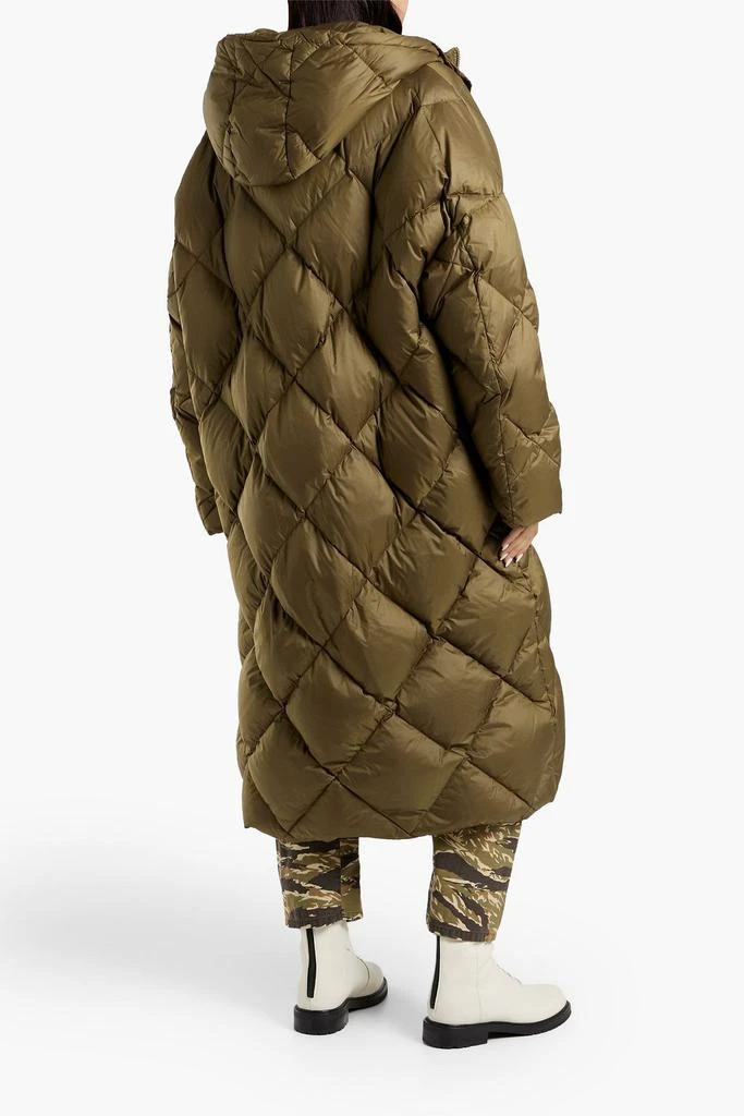 STAND STUDIO Farrah quilted shell hooded coat 3