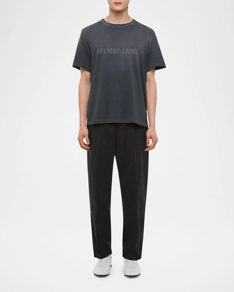 Helmut Lang Men's Faded Logo Print T-Shirt 4