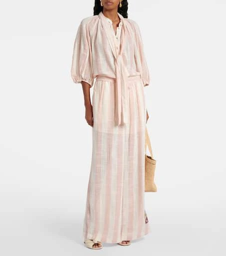 Zimmermann Acacia striped wide-leg pants 2