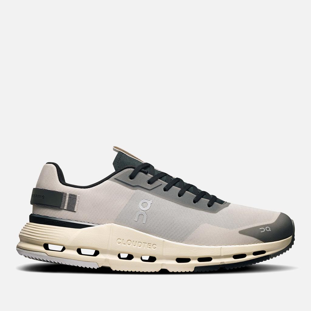 On Men's Cloudnova Form 2 Running Trainers - Pearl/Black