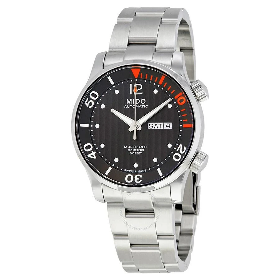 MIDO Multifort Automatic Anthracite Dial Men's Watch M005.930.11.060.80 1