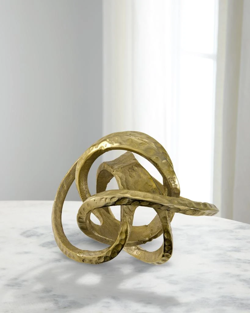 Surya Zahira Aluminum Knot Sculpture 1