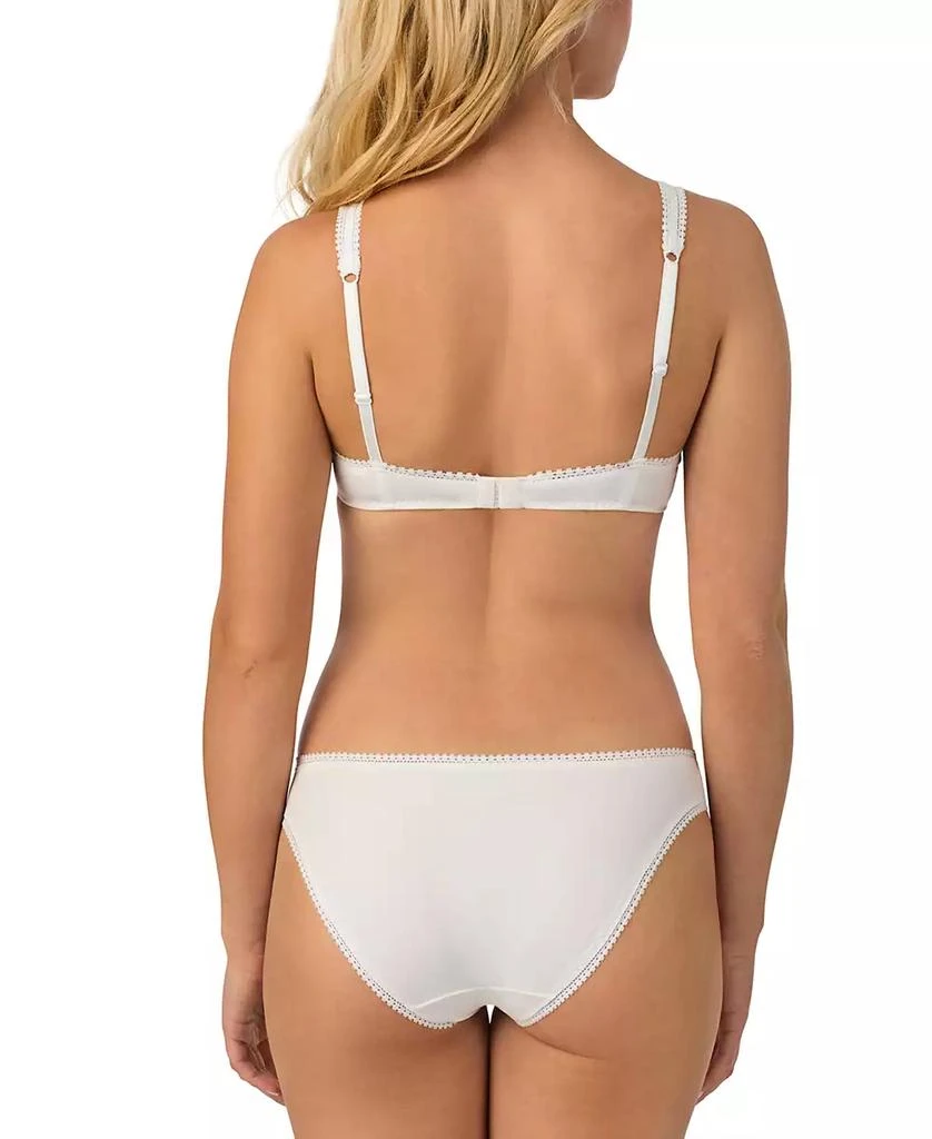 Le Mystère Women's Cabana Cotton Lace-Trim Bralette 010404 2