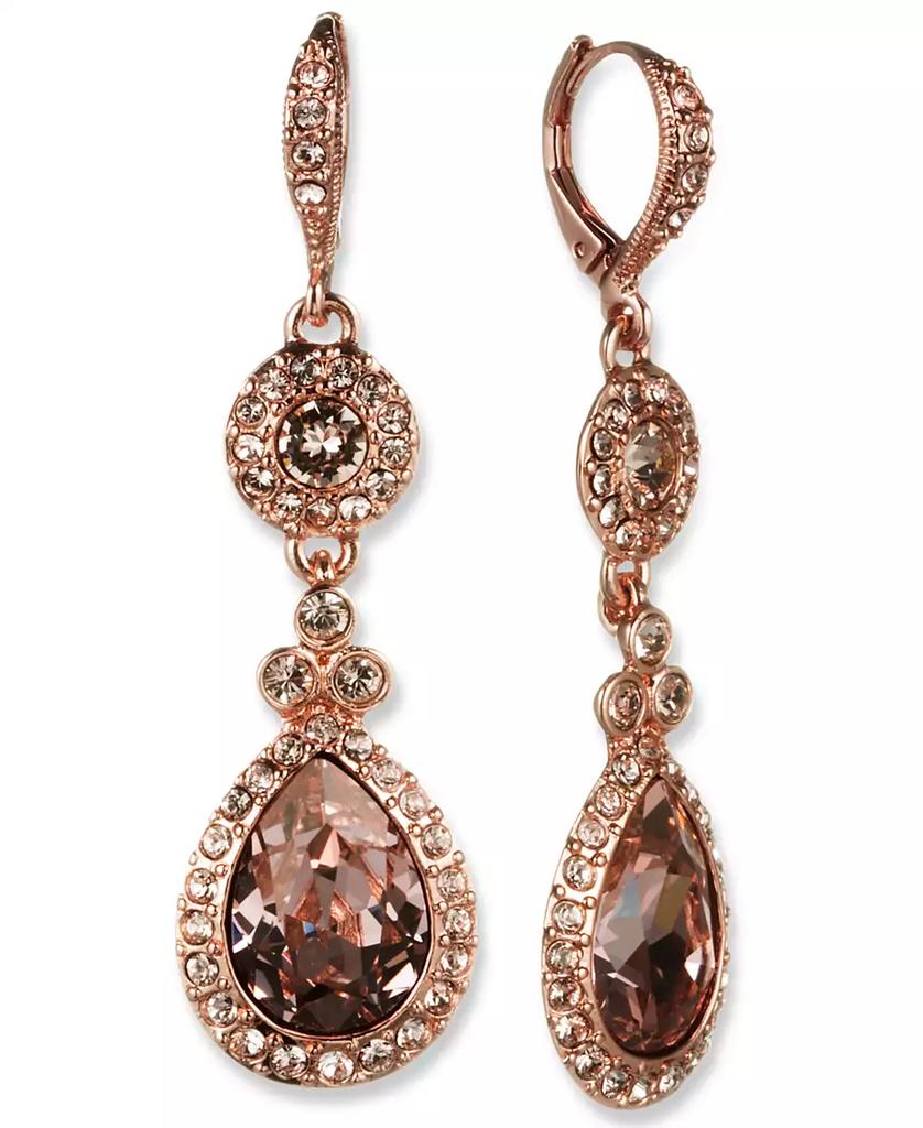 Givenchy Crystal Element Double Drop Earrings - JEWELRY