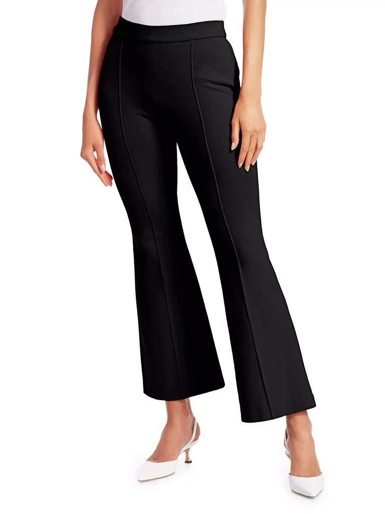 Rosetta Getty Pull-On Cropped Flare Pants 3