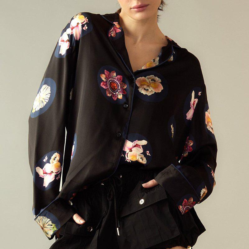 Cynthia Rowley Moonlit Petal Blouse
