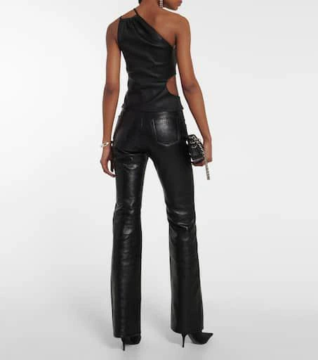 AMIRI Cutout leather top 3