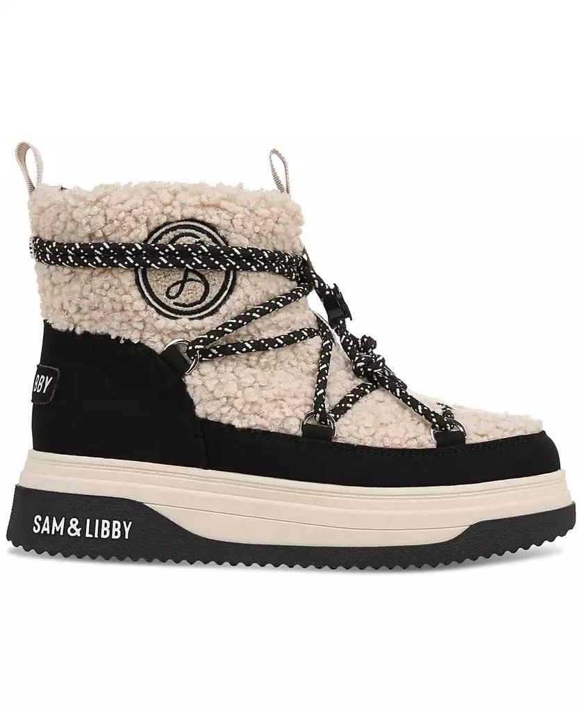 Sam and Libby Women's Carlie Cold Weather Cozy Lace Up Boots 2