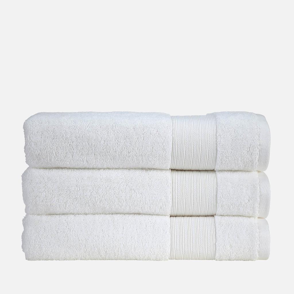 Christy Christy Organic Cotton Towel - White - Set of 2