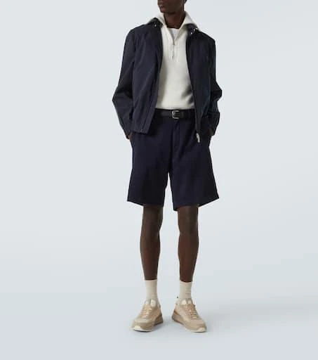 Brunello Cucinelli Half-zip cotton vest 2