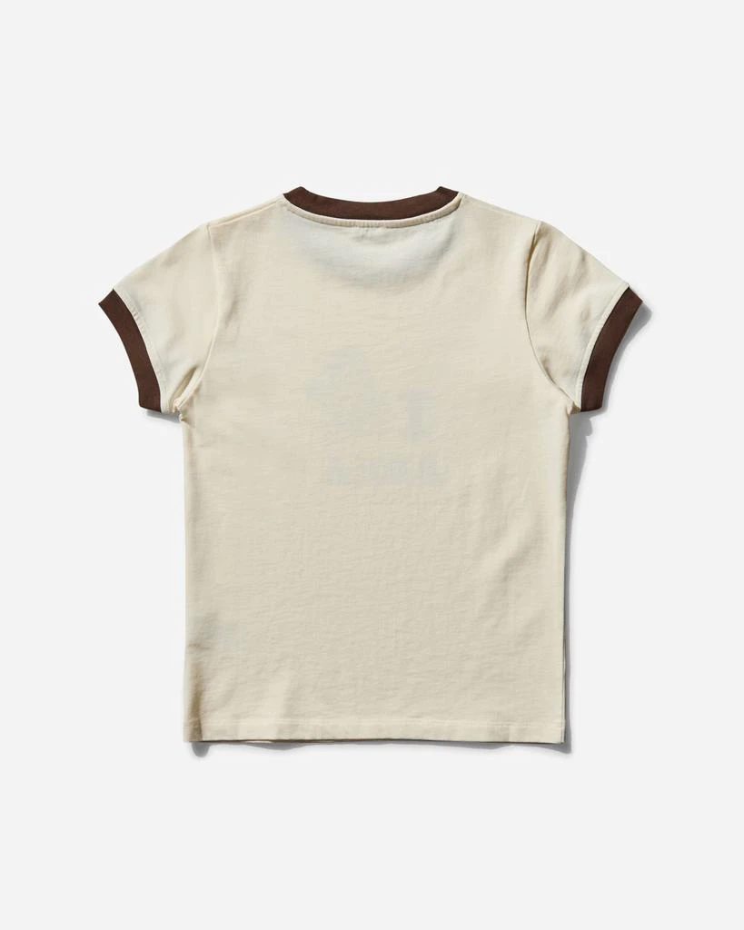 Abra Women's I Love ABRA Mini T-Shirt Beige 2