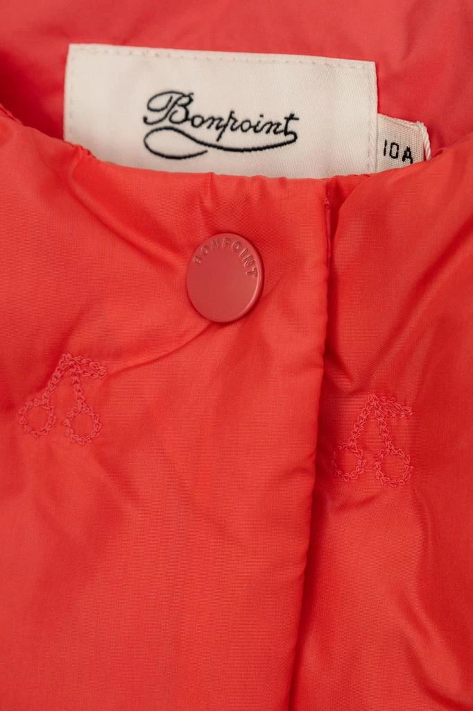 Bonpoint Bonpoint Enaelle Embroidered Sleeveless Puffer Gilet 3