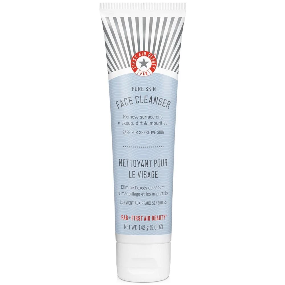 First Aid Beauty Pure Skin Face Cleanser, 8 oz. 1