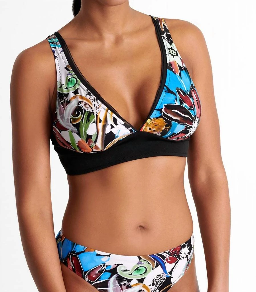 Shan Shan - Over The Shoulder Banded Halter Top 3