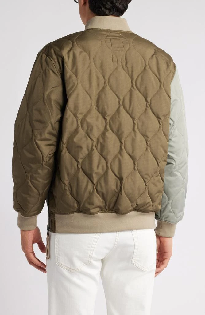 Taion Military MA-1 Quilted Colorblock 800 Fill Power Down 2