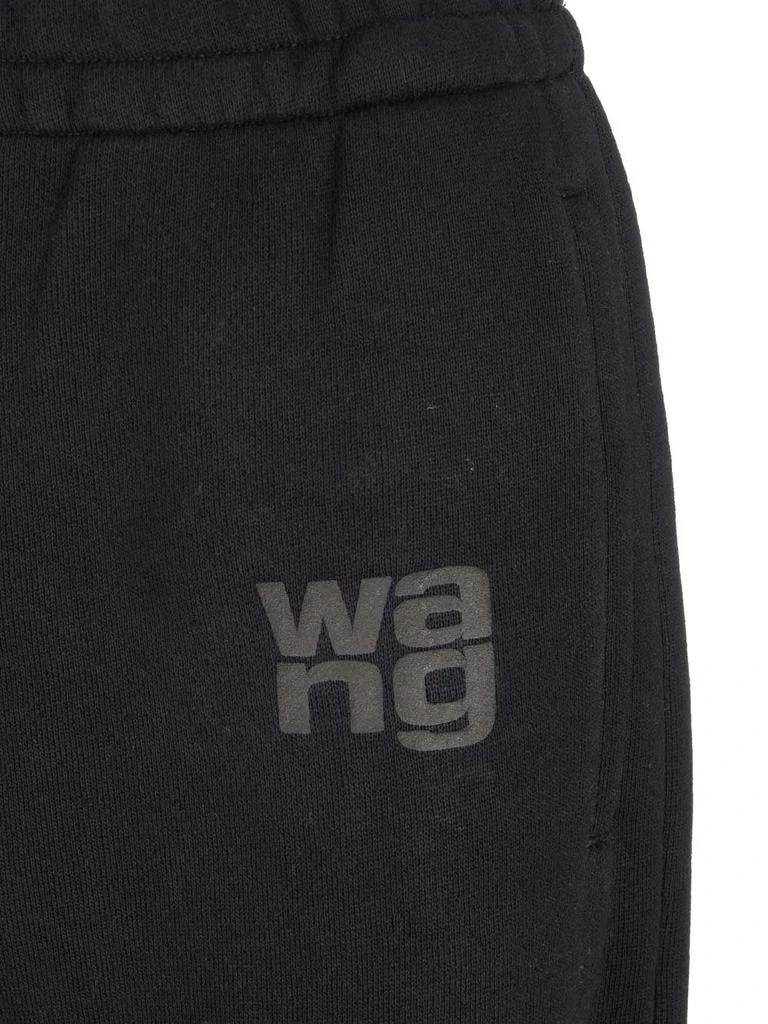 Alexander Wang Alexander Wang Logo Printed Elasticated Waist Pants 3