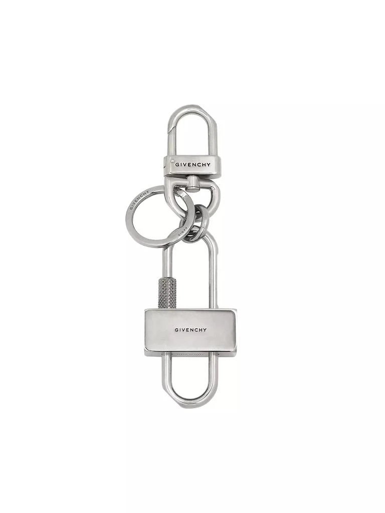 Givenchy Padlock Keyring in Metal 1