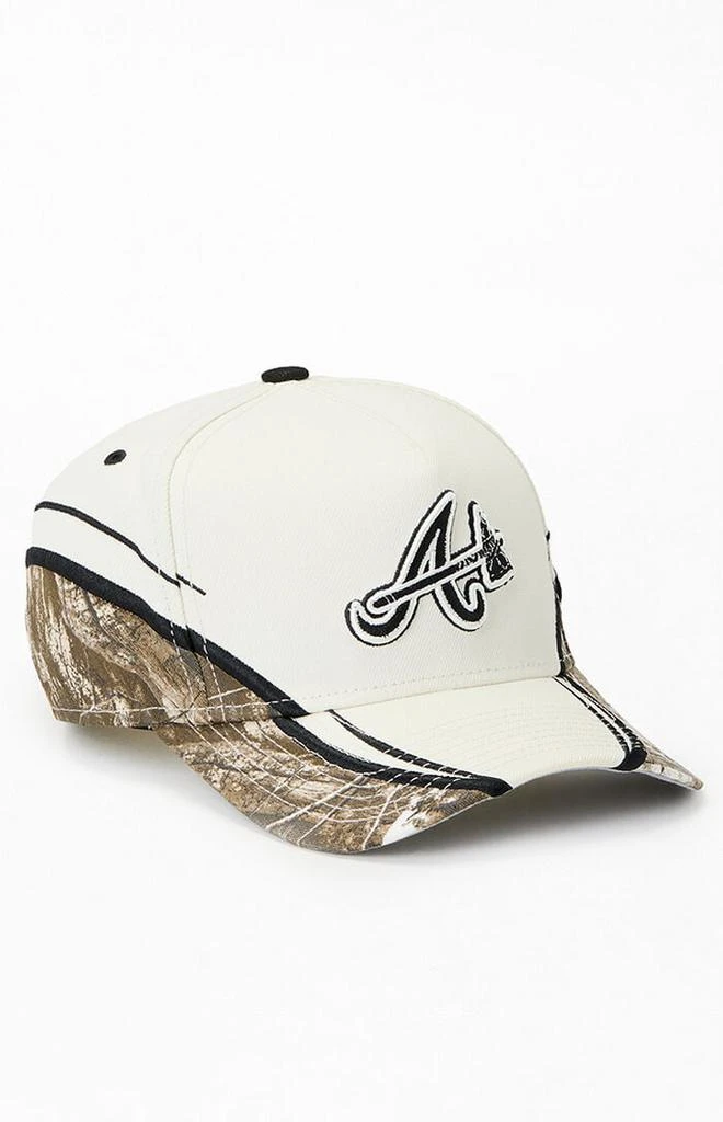 New Era Atlanta Braves Camo Panel 9FORTY Snapback Hat 1