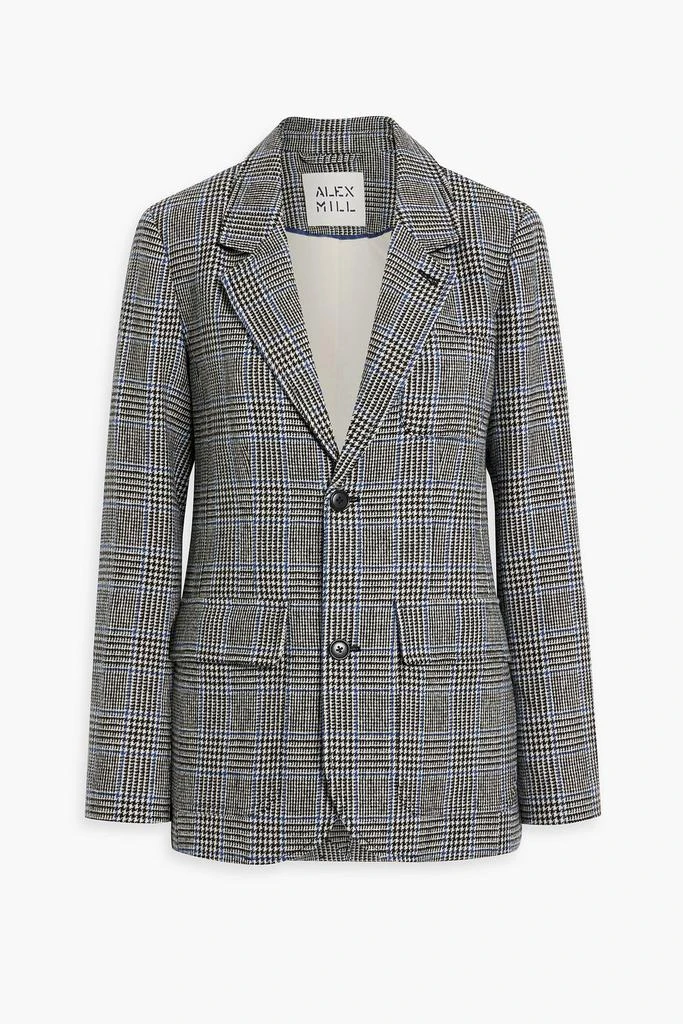 Alex Mill Blake Prince of Wales checked wool-tweed blazer 1