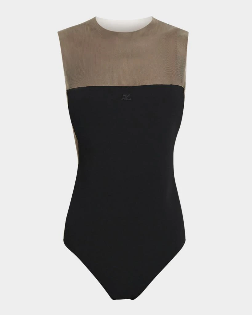 courreges Frame Illusion Bodysuit 1