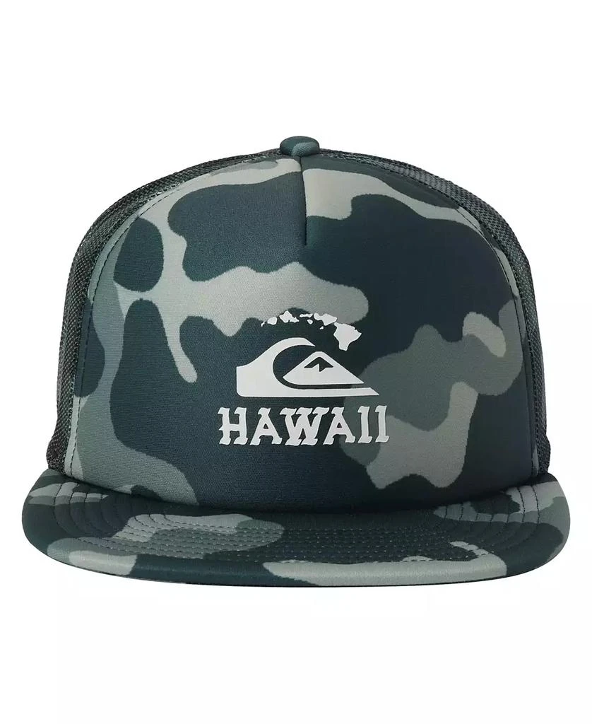 Quiksilver Men's Hi Camo Trucker Hat 4