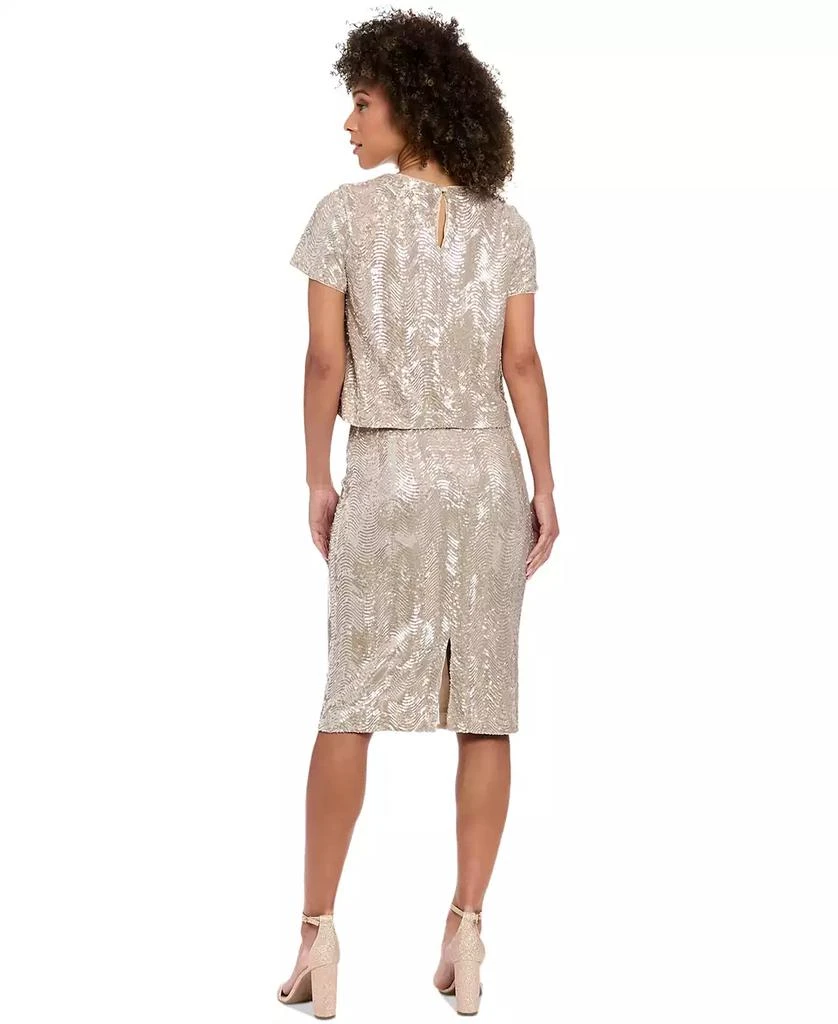 Muse Women
s Jewel-Neck Cropped Short-Sleeve T-Shirt 4