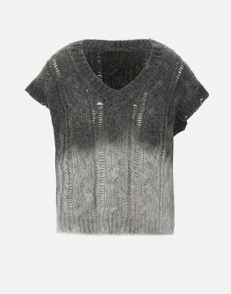 KAOS Mohair gilet 1