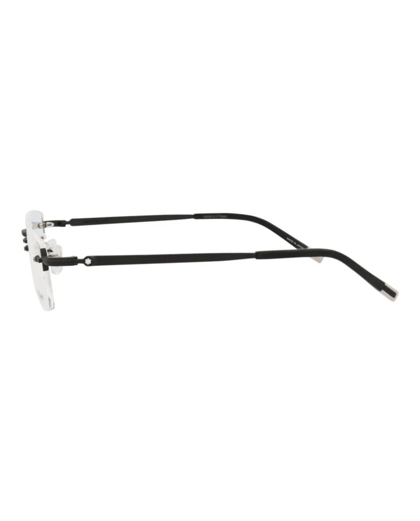 MontBlanc Square-Frame Titanium Optical Frames 3