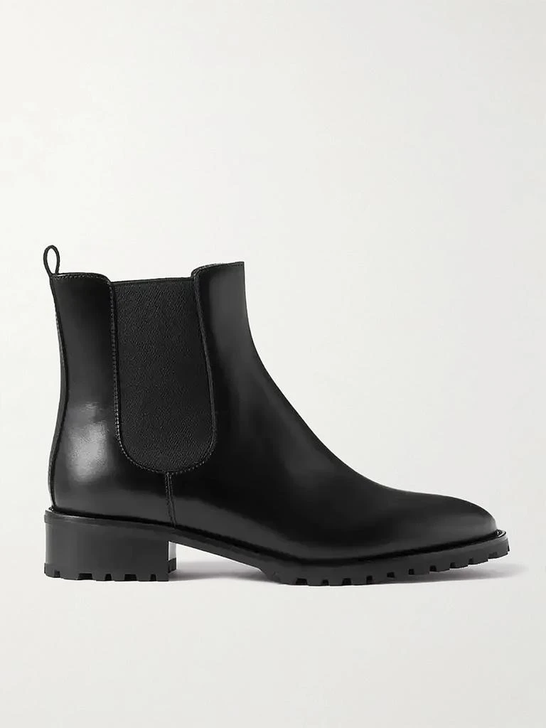Manolo Blahnik Chelata 30 皮革切尔西靴  - IT34.5 1