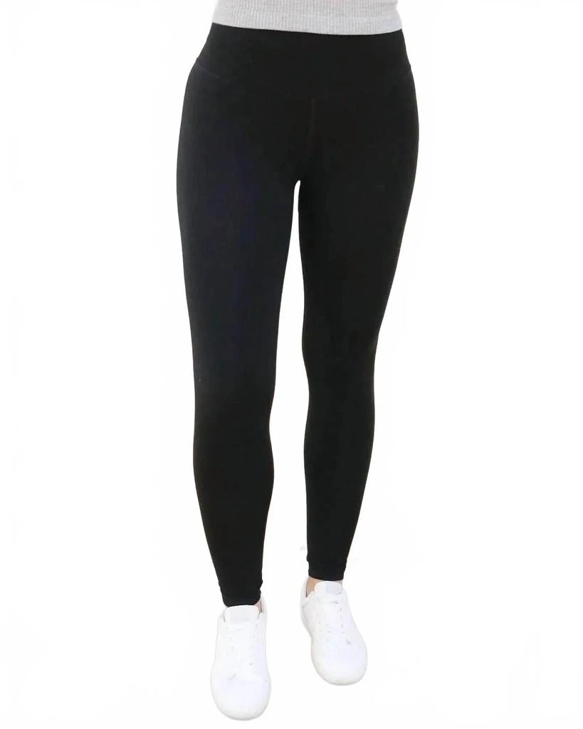 Grace and Lace High-Rise Perfect Fit Leggings In Black