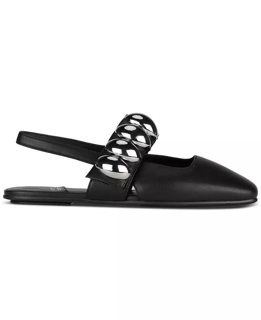 Jeffrey Campbell Manon Dome-Studded Slingback Flats