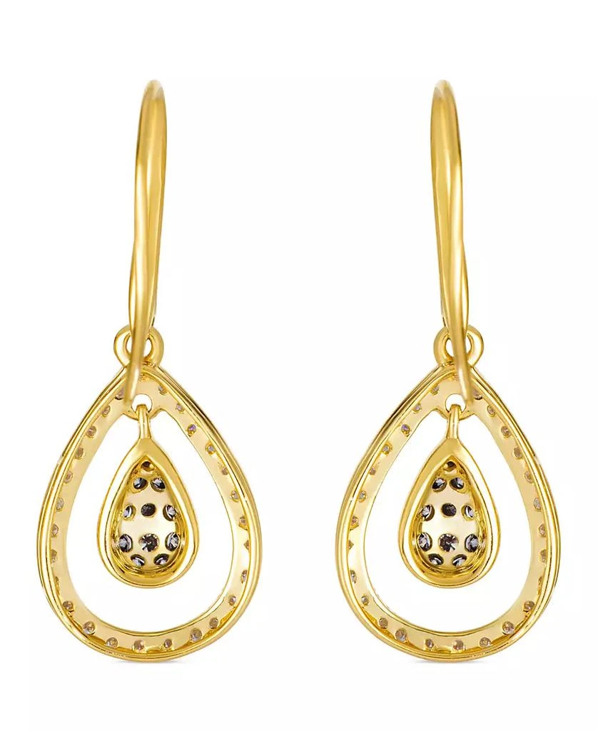 Le Vian Vanilla Diamond (0.10 ct. t.w.) 
Chocolate Diamond (0.24 ct. t.w.) Earrings in 14k Honey Gold 3