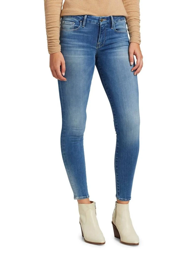 FRAME Women's Le Low Skinny Jeans In Manzanita 3
