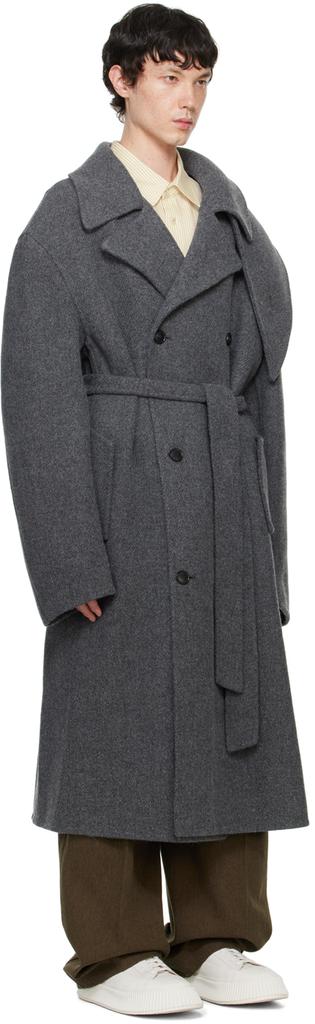 Gray Kuse Oversized Coat – On Sale Now with Up to 45% Off