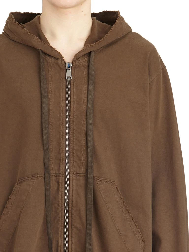 Uma Wang COTTON SWEATSHIRT WITH HOOD 2