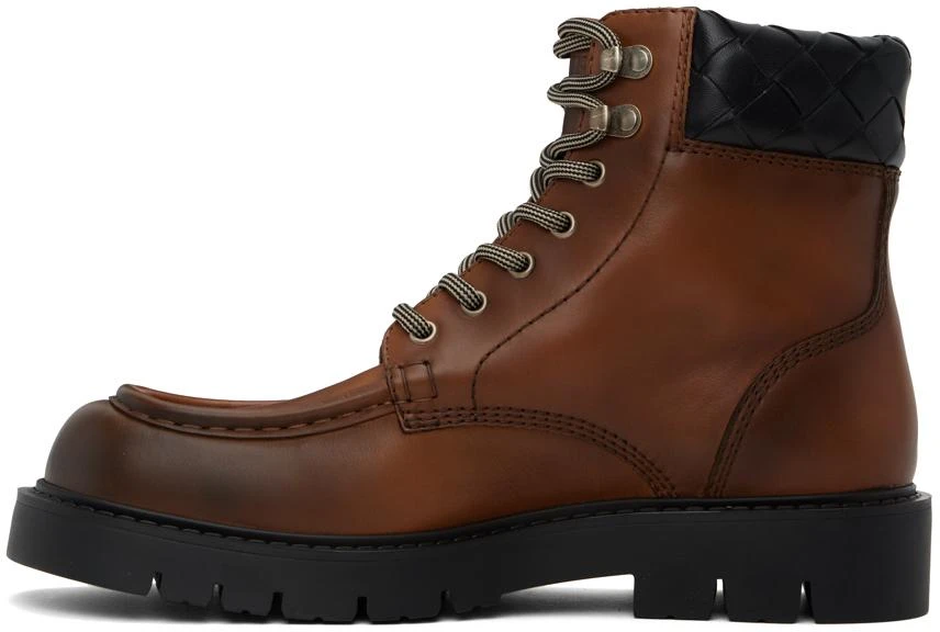 Bottega Veneta Brown Haddock Lace-Up Boots 3