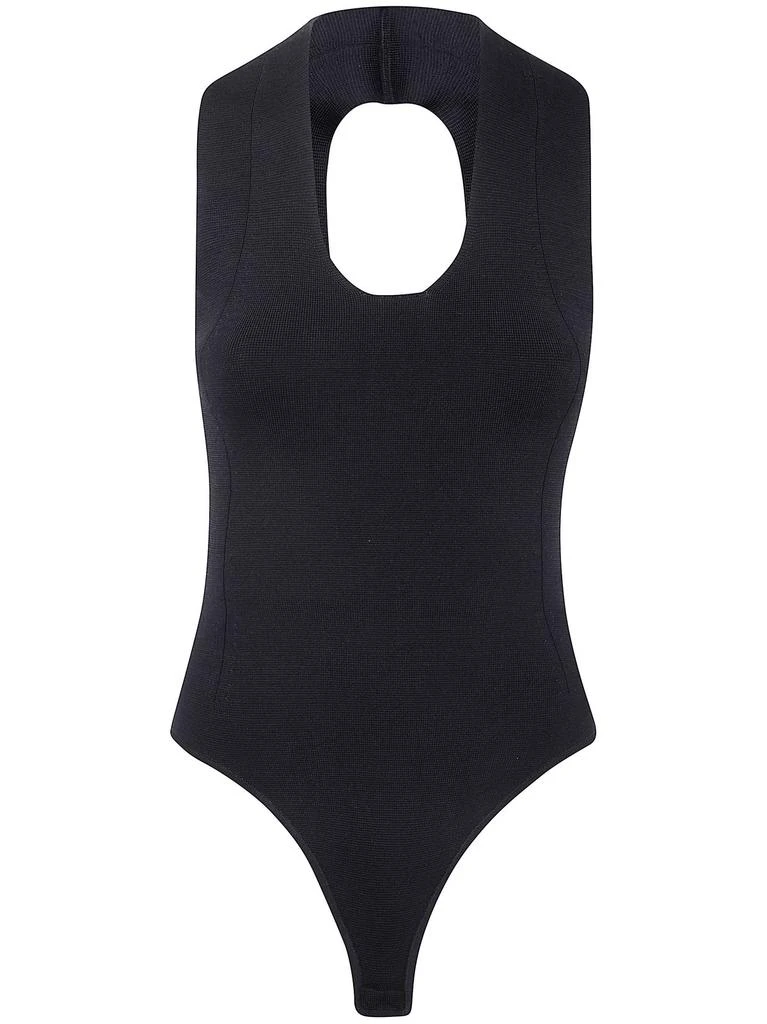 Khaite Khaite Toto Halterneck Knitted Bodysuit 1