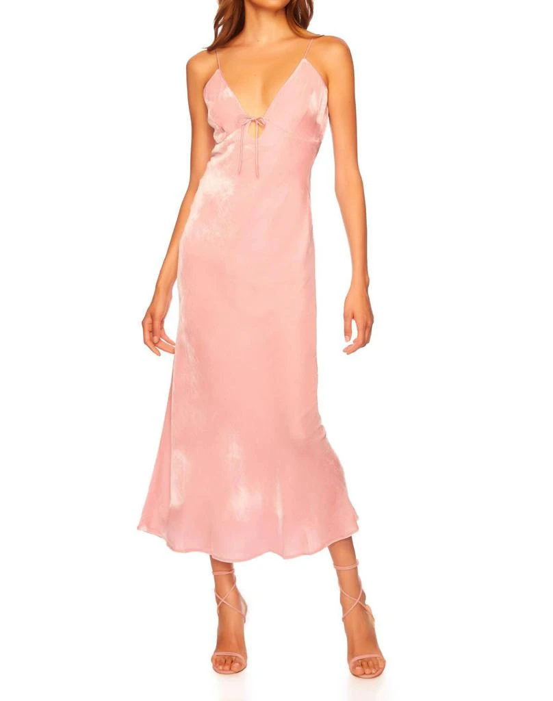 susana monaco rainbow asymmetric string dress Susana Monaco U Wire Cutout Maxi in Black – TrenLend main image 0
