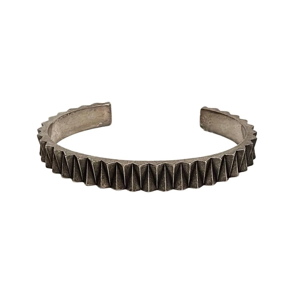Yves Saint Laurent Saint Laurent - Women
s Gear Large Gunmetal Bracelet